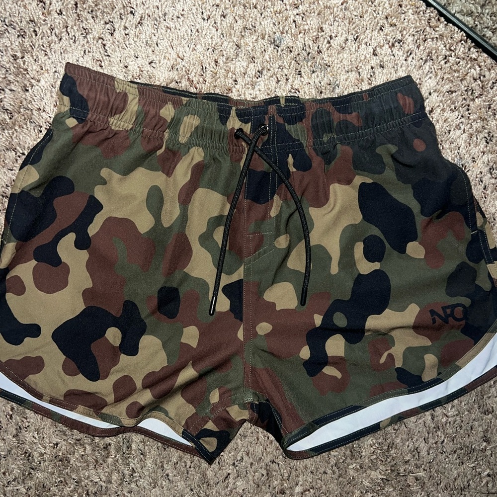 Camo Athletic Shorts for Women